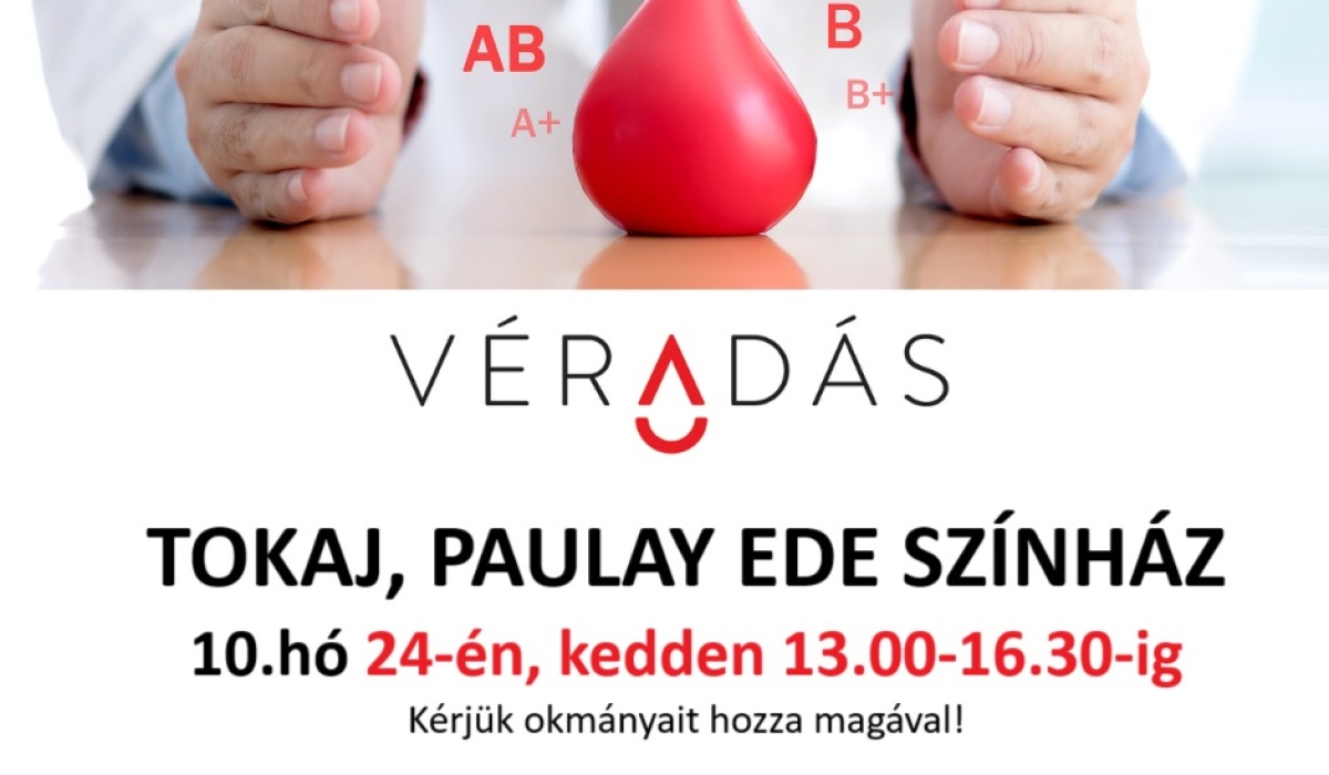 Véradás a Paulay Ede Színházban