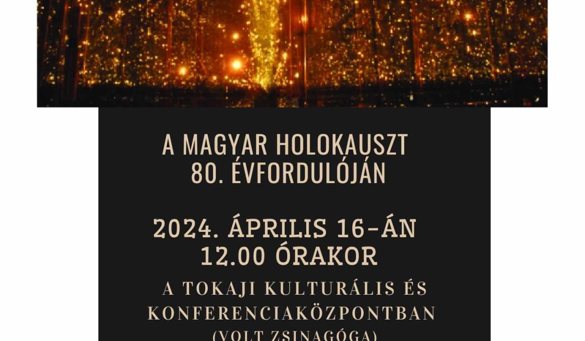 Megemlékezés a Magyar Holokauszt 80. évfordulójára