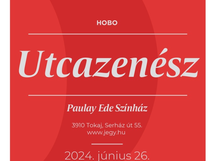 Utcazenész - Földes László Hobo előadása