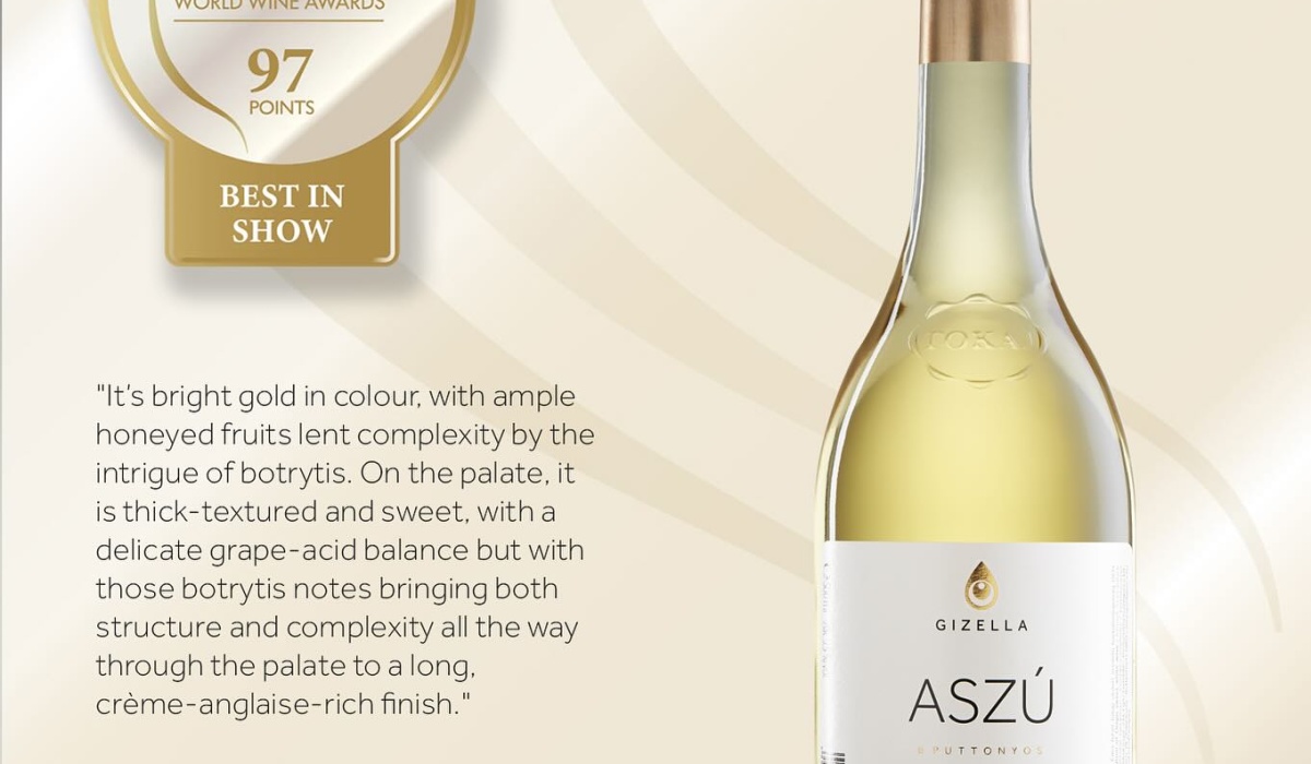 A legjobbak közé jutott egy tokaji aszú a Decanter World Wine Awards-on