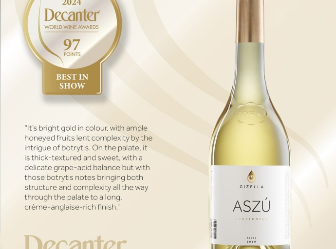 A legjobbak közé jutott egy tokaji aszú a Decanter World Wine Awards-on