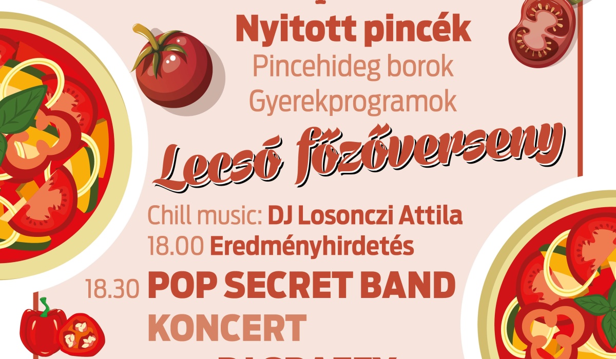 Furmint fröccs és lecsó