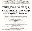 Tokaj Város Napja és a Magyar Kultúra Napja
