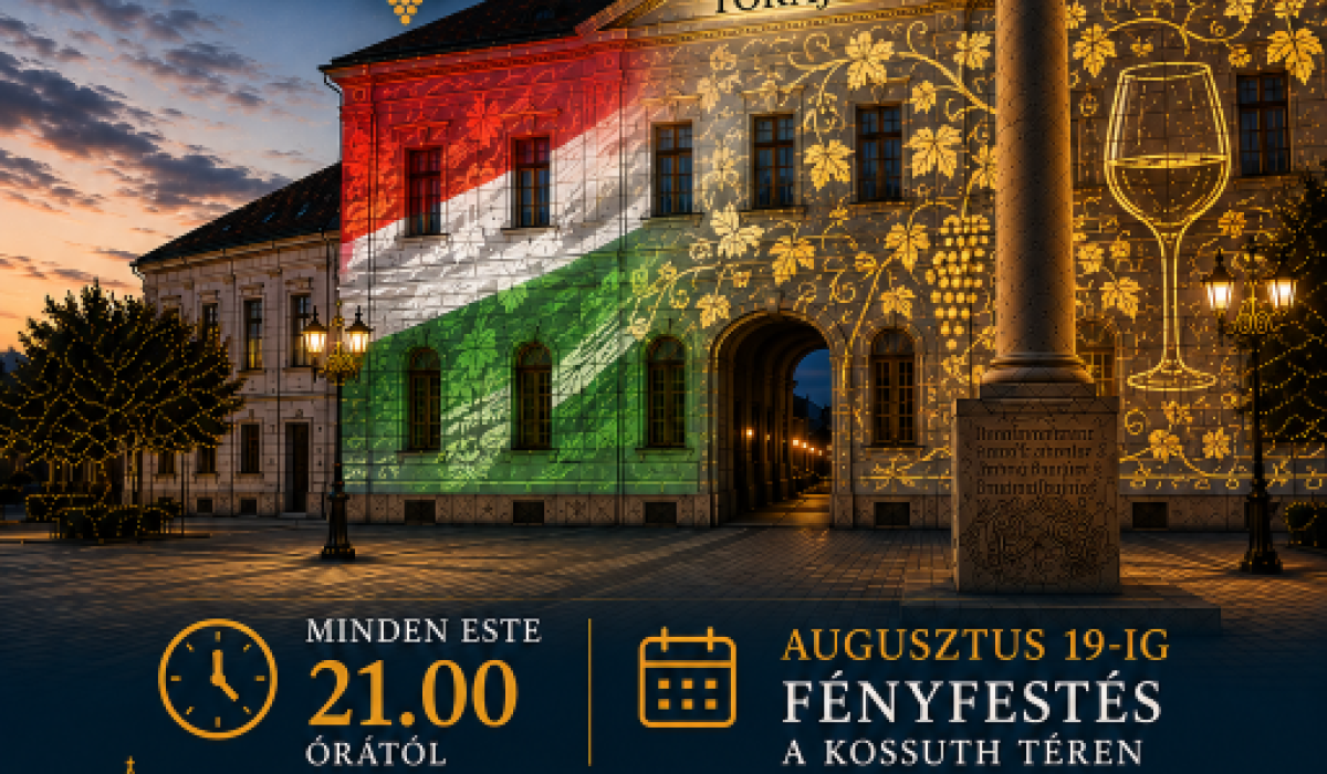 FOLYTATJUK - TOKAJ TOVÁBBRA IS FÉNNYEL MESÉL 