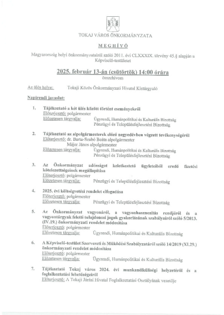 2025.02.13. KT. nyilt ules anyaga
