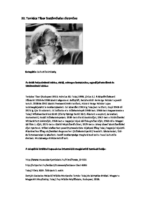 22. Tenkács Tibor