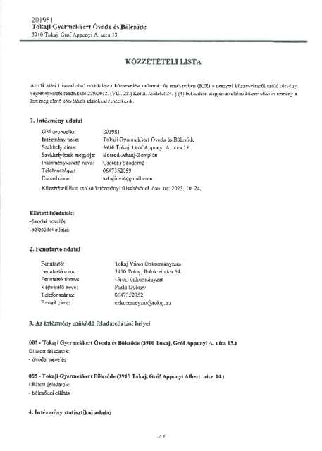 Költségvetési lista